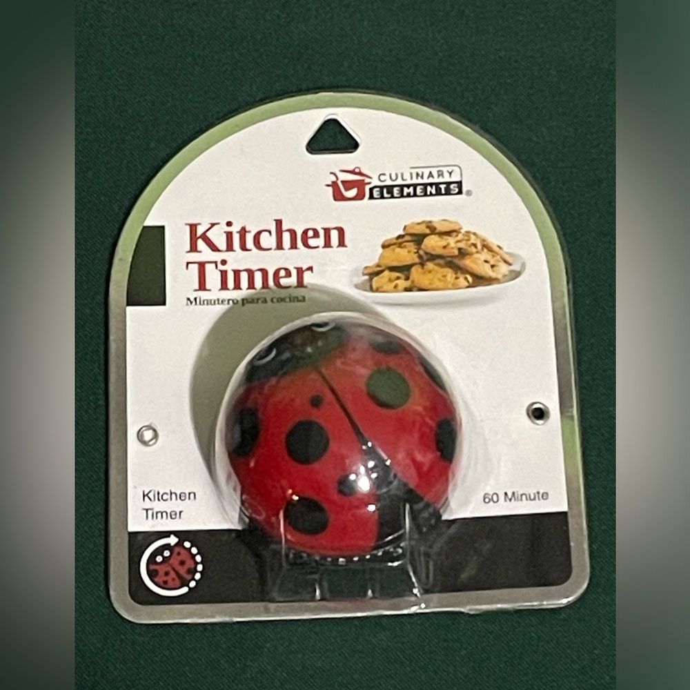 NWT Ladybug kitchen timer